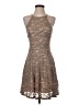 Emerald Sundae Tan Cocktail Dress Size S - photo 1