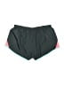 Nike 100% Polyester Color Block Green Black Athletic Shorts Size M - photo 2