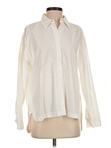 Banana Republic Factory Store Long Sleeve Blouse (view 1)