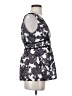 Magaschoni Gray Sleeveless Blouse Size 4 - photo 4