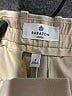 Babaton 100% Cotton Solid Tan Khakis Size 2 - photo 4