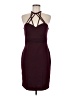 Unbranded Burgundy Cocktail Dress Size 6 (estimated) - photo 1