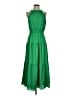 Ann Taylor 100% Polyester Green Casual Dress Size S - photo 1