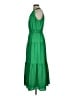 Ann Taylor 100% Polyester Green Casual Dress Size S - photo 5