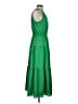 Ann Taylor 100% Polyester Green Casual Dress Size S - photo 4