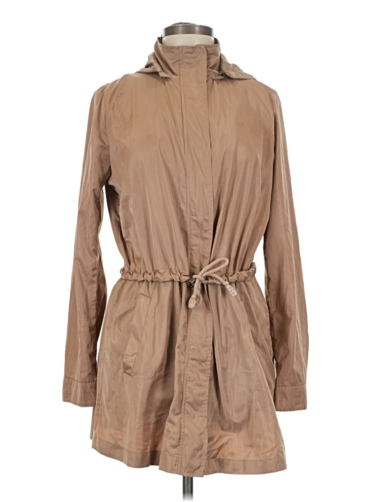 Pre-owned Forever 21 Trenchcoat In Tan