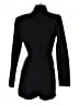 Zara 100% Polyester Black Romper Size M - photo 2
