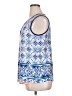 New Directions Blue Sleeveless Blouse Size XL - photo 5