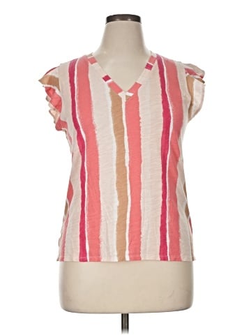 Ann Taylor LOFT Outlet Sleeveless T-Shirt (view 1)