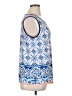 New Directions Blue Sleeveless Blouse Size XL - photo 4