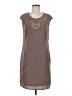 Merona 100% Polyester Brown Casual Dress Size 8 - photo 1