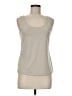 Chico's Ivory Sleeveless T-Shirt Size Med (1) - photo 1