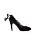 Norma Kamali 100% Leather Black Heels Size 7 - photo 1