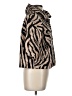 Samuel Dong 100% Polyester Animal Print Brown Jacket Size L - photo 4