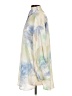 Zara 100% Polyester Tie-dye Ivory Long Sleeve Blouse Size XS - photo 5