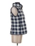 Draper James 100% Polyester Checkered-gingham Blue Vest Size S - photo 4