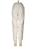 Faherty 100% Cotton Color Block Ivory Track Pants Size M - photo 2
