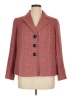 Kasper 100% Polyester Tweed Red Blazer Size 14 - photo 1