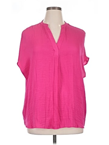 RACHEL Rachel Roy Short Sleeve Blouse (view 1)