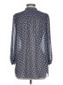 Max Studio 100% Polyester Polka Dots Gray 3/4 Sleeve Blouse Size L - photo 2