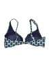 Boden Hearts Blue Swimsuit Top Size 2 - photo 2