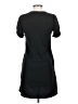 Aqua Solid Black Casual Dress Size S - photo 2