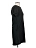 Aqua Solid Black Casual Dress Size S - photo 4