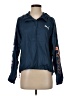 Puma 100% Polyester Blue Windbreaker Size XS - photo 1