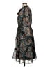 Sandra Darren 100% Polyester Paisley Green Casual Dress Size XL - photo 5