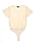 Lulus 100% Polyester Ivory Bodysuit Size S - photo 1