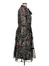 Sandra Darren 100% Polyester Paisley Green Casual Dress Size XL - photo 4