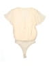 Lulus 100% Polyester Ivory Bodysuit Size S - photo 2