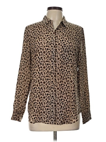 J.Crew Long Sleeve Silk Top (view 1)