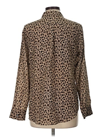J.Crew Long Sleeve Silk Top (view 2)