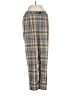 Primark Plaid Gold Casual Pants Size 4 - photo 1
