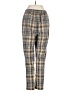 Primark Plaid Gold Casual Pants Size 4 - photo 2