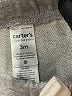 Carter's 100% Cotton Chevron-herringbone Gray Shorts 0-3 MO / 3 MO - photo 3