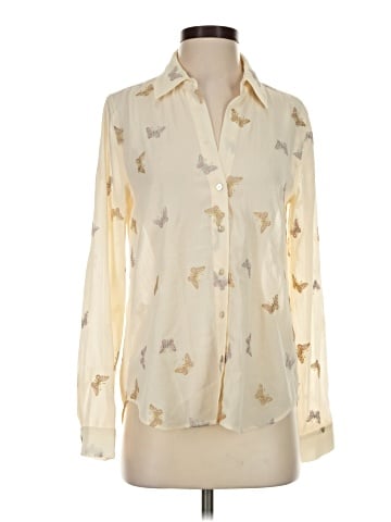 L'Agence Long Sleeve Blouse (view 1)