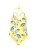 Ambrielle Tropical Yellow One Piece Swimsuit Size L - photo 1