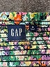 Gap 100% Cotton Black White 3/4 Sleeve Blouse Size S - photo 4