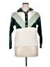 Easy Clothes Color Block Green Pullover Sweater Size 16Estimated - photo 1