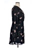 Lush 100% Polyester Print Black Casual Dress Size XL - photo 4