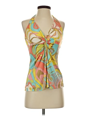 Trina Turk Sleeveless Silk Top (view 1)