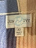Jun & Ivy 100% Acrylic Color Block Tan Pullover Sweater Size XS - photo 7