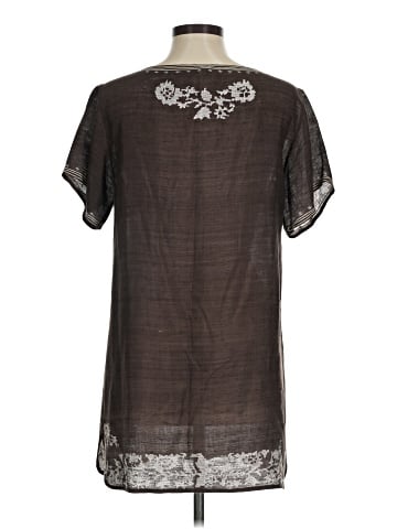 Joie Short Sleeve Silk Top (view 2)