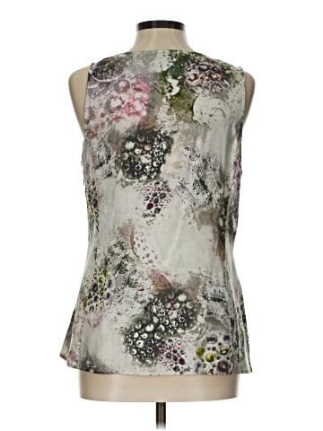 St. John Sleeveless Silk Top (view 2)