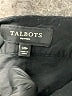 Talbots 100% Cotton Black Formal Skirt Size 14 Petite - photo 4