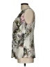 St. John Multi Color Silver Sleeveless Silk Top Size 12 - photo 5