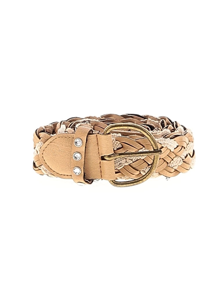 Pre-owned Unbranded Belt In Tan