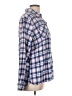 L.L.Bean 100% Cotton Plaid Blue Long Sleeve Blouse Size L - photo 4